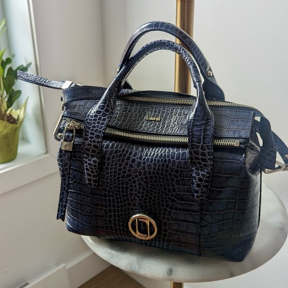 Laurel By Escada | Hand bag crocodile leather - Picture 1 of 3